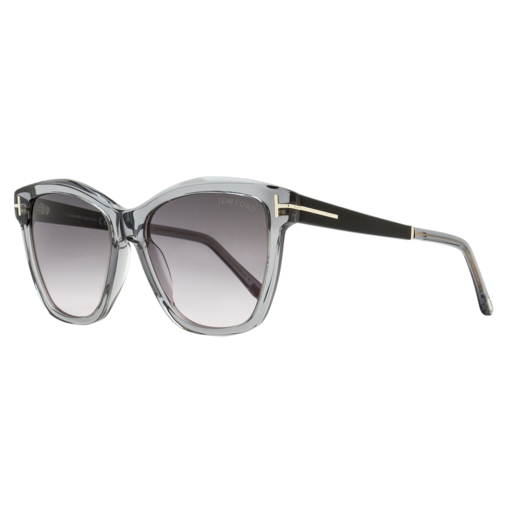Tom Ford Lucia Sunglasses TF1087 20A Transparent Gray 54mm FT1087
